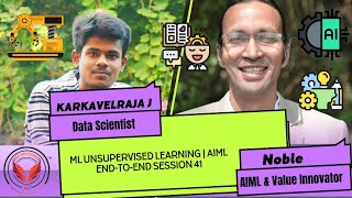 ML Unsupervised Learning  AIML EndtoEnd Session 41 [upl. by Telfore61]