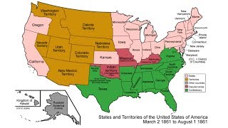 Americas Territorial Expansion Mapped 17892014 [upl. by Ashmead]