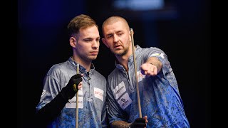 Jayson ShawJoshua Filler vs Chris RobinsonSkyler Woodward  2020 Mosconi Cup [upl. by Pleasant]