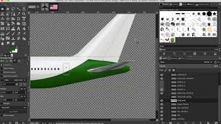 How to make a livery using GIMP [upl. by Schouten966]