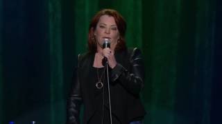 Kathleen Madigan quotBothering Jesusquot OUTTAKE  Lufthansa [upl. by Vanya]