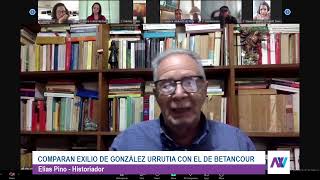 historiador Elias Pino compara el Exilio de Edmundo González Urrutia con el de Rómulo Betancourt [upl. by Ekram851]