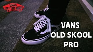 VANS Old Skool Pro BLACKWHITE  ON FEET  PREVIEW [upl. by Assilana217]