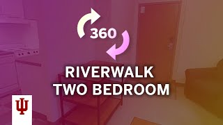 IUPUI HRL 360 Tour Riverwalk Two Bedroom Apartment [upl. by Cameron]