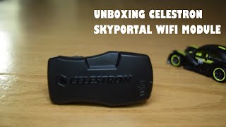 WIRELSS CELESTRON ELECTRONIC MOUNT CONTROL  UNBOXING CELESTRON SKYPORTAL WIFI ADAPTOR 93973 [upl. by Mab]