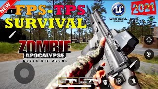 TOP 25 BEST FPS TPS SURVIVAL APOCALYPSE ZOMBIE GAMES IN MOBILE ANDROID HIGH GRAPHICS 2021 [upl. by Corri]