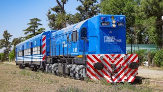 Viaje de pruebas EMD G12 A601 Trenes Argentinos [upl. by Xerxes]