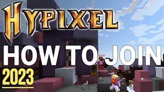 How To Join Hypixel in 2023 [upl. by Uel]