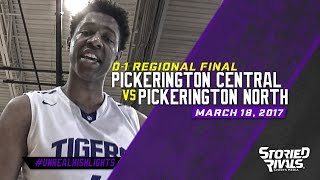 HS Basketball  Pickerington North vs Pickerington Central REGIONAL FINAL 31817 [upl. by Oilime]