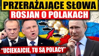 „POLACY WESZLI DO ROSJI”  TAK ŻOŁNIERZE PUTINA STRASZĄ CYWILÓW [upl. by Ecinnaj823]