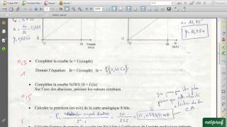 Devoir API entrée et sortie analogique [upl. by Irrek]