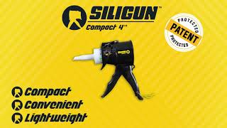 Siligun Compact 4quot Dripless Caulking Gun [upl. by Dragon]