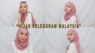 TUTORIAL PASHMINA ALA MALAYSIA  TUTORIAL HIJAB MODERN  Meidyta Zahara [upl. by Godspeed205]