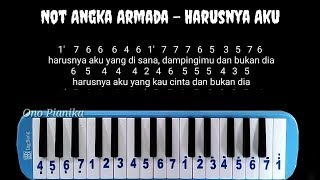 Not Pianika Armada  Harusnya Aku [upl. by Ellevehc]