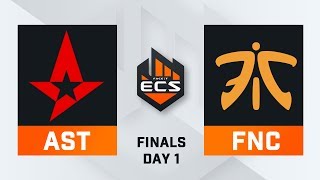 Astralis vs Fnatic  Map 1  Nuke ECS Season 8 Finals  DAY1 [upl. by Immak69]