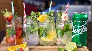 How to Make Mojito with Sprite Shorts [upl. by Lisk]