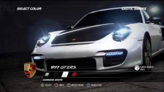 NFSHPRacerExotic Series Porsche 911 GT2RS HD [upl. by Christan]