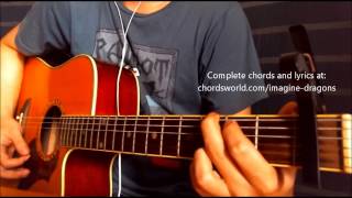 Monster Chords by Imagine Dragons  How To Play  chordsworldcom [upl. by Steward]