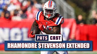 Did the Patriots Just Overpay Rhamondre Stevenson [upl. by Loralie]