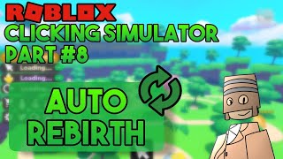 Roblox Studio Clicking Simulator Kit 8  Auto Rebirth  Roblox Studio  Türkçe [upl. by Airemat]