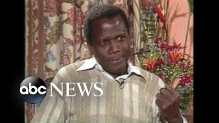 Sidney Poitier on what made him become an actor l ABC News [upl. by Yniffit]