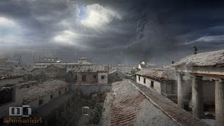 A Day in Pompeii  Fulllength animation [upl. by Nnoj]