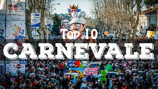 Le 10 feste di carnevale più belle in Italia [upl. by Bernetta]