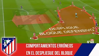 Desestructuración defensiva en el GOL  FC Barcelona  Atlético de Madrid [upl. by Balthazar]