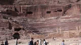 Nabataean Amphitheatre at Petra  Jordan [upl. by Theona]