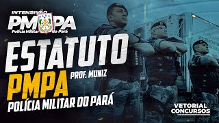 25 QUESTÕES ESTATUTO PMPA  Polícia Militar do Pará  CEBRASPE  PROF MUNIZ [upl. by Shurlocke12]