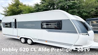 Hobby 620 CL Alde Prestige  2019  Campingvogn [upl. by Rick]