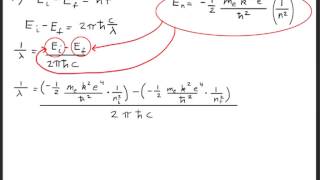 A Fast Derivation of Rydberg EquationFormula [upl. by Quintin]