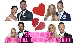 SPOILER ALERT WHO’S STILL TOGETHER AND WHO’S NOT WHO SWAPPED MARRIED AT FIRST SIGHT AUSTRALIA [upl. by Adile783]