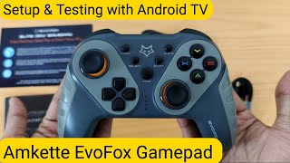 Gaming pad with Vibrations for Laptop PC Android TV Amkette Gaming Pad Setup and Testing🔥🔥 [upl. by Towne]