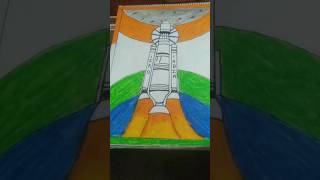 independence day drawing ideas😱😱youtubeshorts independence day ideas sandhyas amazing world [upl. by Attenal]