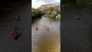 Descenso del Sella 🛶🚁 insta360x3 djimini4pro descenso [upl. by Ross]