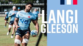 Presser Langi Gleeson prepares for season opener [upl. by Levona964]