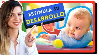 🔔👶🏼 EJERCICIOS para ESTIMULAR BEBÉS de 5 a 6 MESES Estimulación temprana [upl. by Sucerdor877]