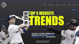 Top 5 Website Design and Development Trends for 2018  You should Know [upl. by Eelydnarb]