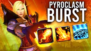 Fire Mage Pyroclasm One Shot Build Fun In Patch 91  PvP WoW Shadowlands 91 [upl. by Anat]