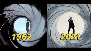 Every James Bond Gunbarrel EVOLUTION 4K All Sequences [upl. by Lhary]