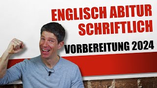 Abitur Englisch 2024  das OFFIZIELLE VIDEO zur Vorbereitung🙂 [upl. by Tanner]