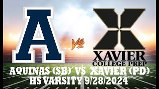 AQUINAS SB VS XAVIER PD [upl. by Aiker]