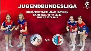 JUGENDBUNDESLIGA WJA vs HC Erlangen [upl. by Enoyrt]