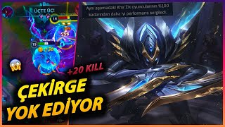 METANIN EN BOZUK ORMANCISI TEK ATAN KHAZIX BUILD  Lol Wild Rift [upl. by Lorant]