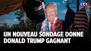 Élections américaines  Trump donné gagnant dans un nouveau sondage｜LCI [upl. by Kamerman]