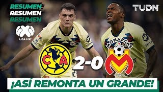 Resumen y Goles  América 2  0 Morelia  Liga Mx  AP 19  Semifinal  TUDN [upl. by Aisinoid968]