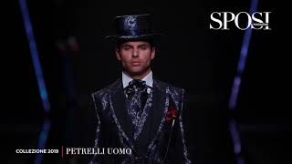 Abiti da sposo Petrelli 2019 il video della sfilata [upl. by Wilmott950]