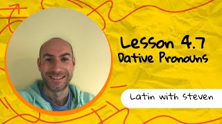 Lesson 47 Dative Pronouns [upl. by Nibuz136]