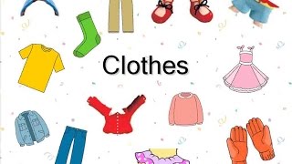 Английский детям Одежда на английском языке English for kids Learn clothes [upl. by Sybyl415]